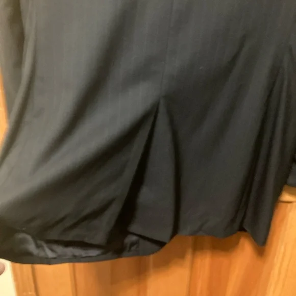 Brooks Brothers Blazer Mens 48L Navy Blue pinstripe - Picture 4 of 8